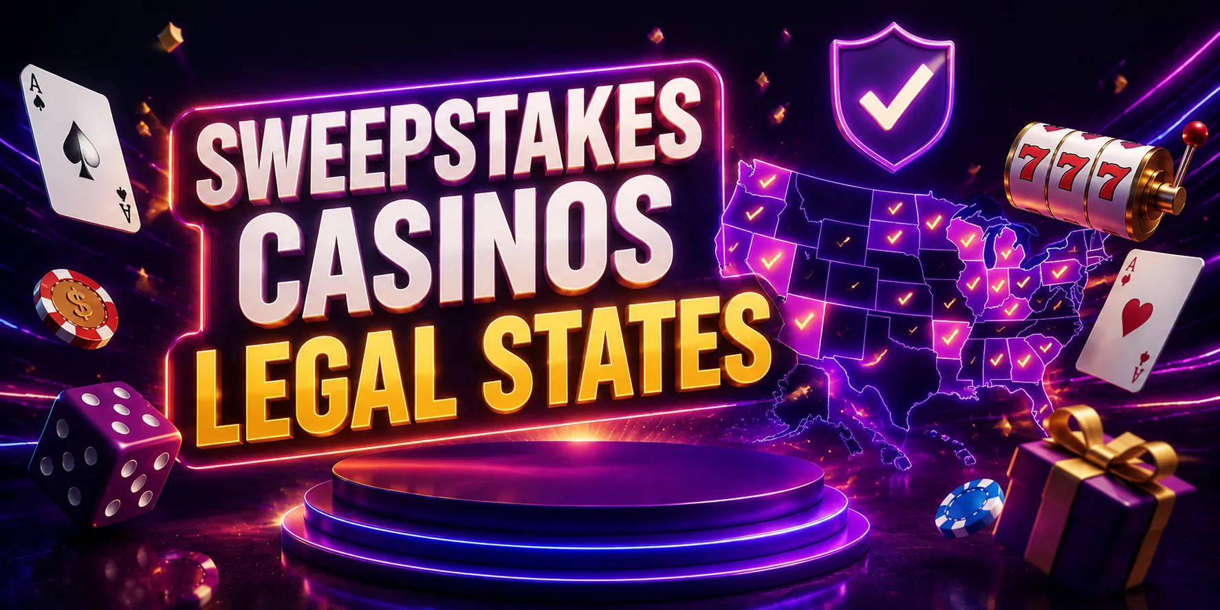 Sweepstakes Casinos Legal States