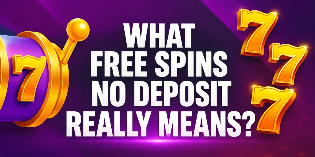 What Free Spins No Deposit Really Means?