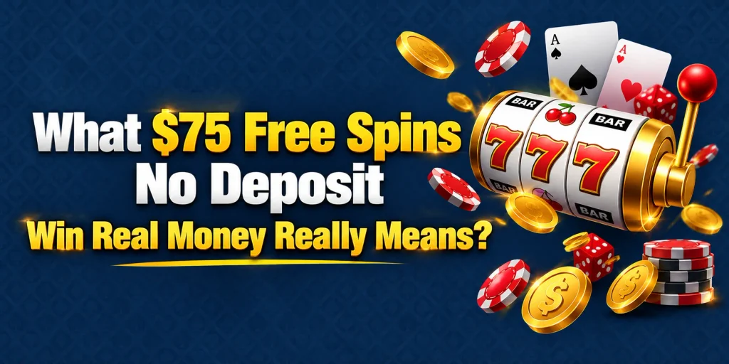 What $75 Free Spins No Deposit Win Real Money Really Means?